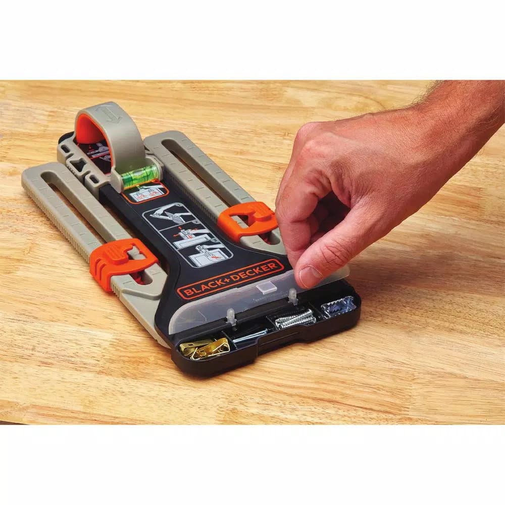 BLACK+DECKER BDMKIT101C MARKIT Picture Hanger All-in-One Wall Hanging Solution