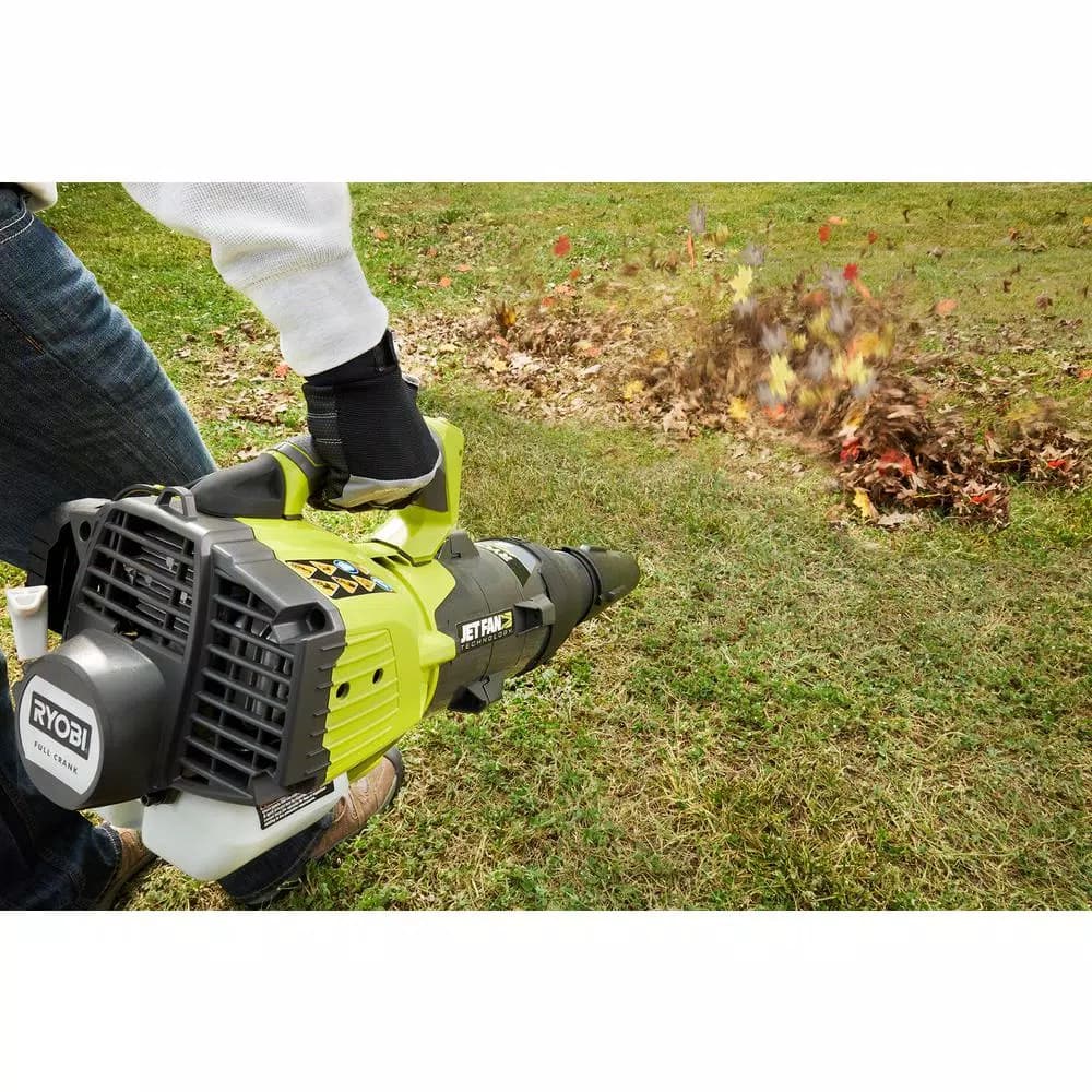 RYOBI 25cc Gas Jet Fan Handheld Blower, 520 CFM, 160 MPH