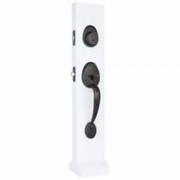 Honeywell Classic Oil-Rubbed Bronze Entry Knob and Deadbolt Combo Pack, Keyed Alike thumbnail 1