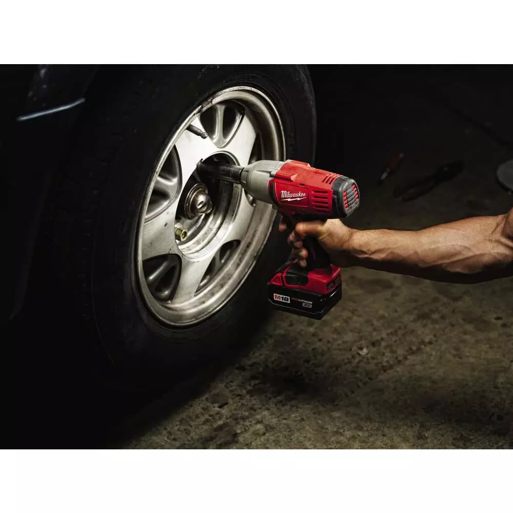 Milwaukee M18 1/2 in. High-Torque Cordless Impact Wrench with Friction Ring (Tool-Only)