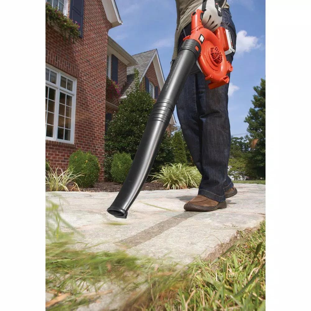 BLACK+DECKER 40V MAX Cordless Handheld Leaf Sweeper, 120 MPH, 90 CFM (Tool Only)