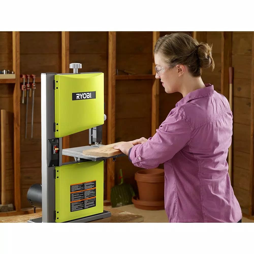 RYOBI 9 in. Band Saw, 2.5 Amp Corded Vertical Band Saw