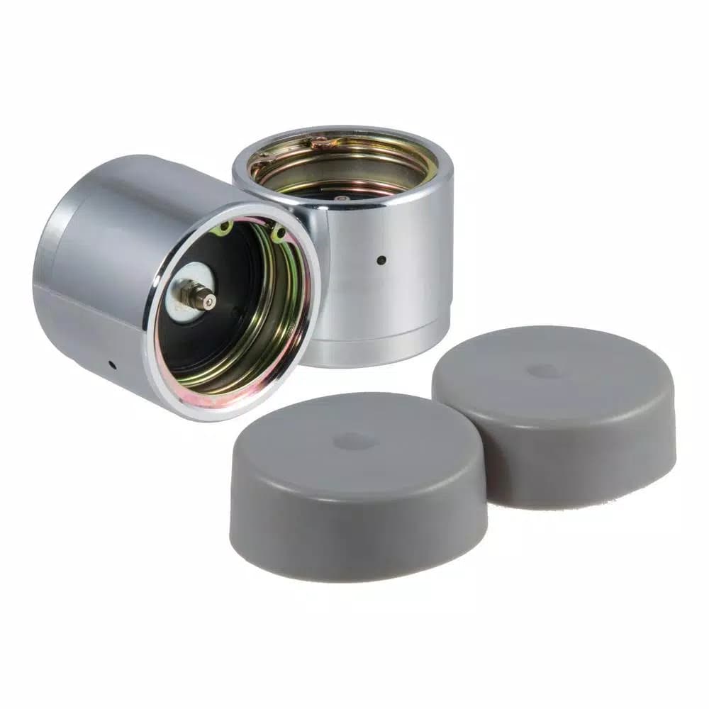 CURT 2.44" Bearing Protectors and Covers, 2-Pack