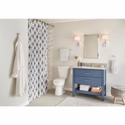 Delta Foundations 18 in. Single Towel Bar in Polished Chrome thumbnail 9