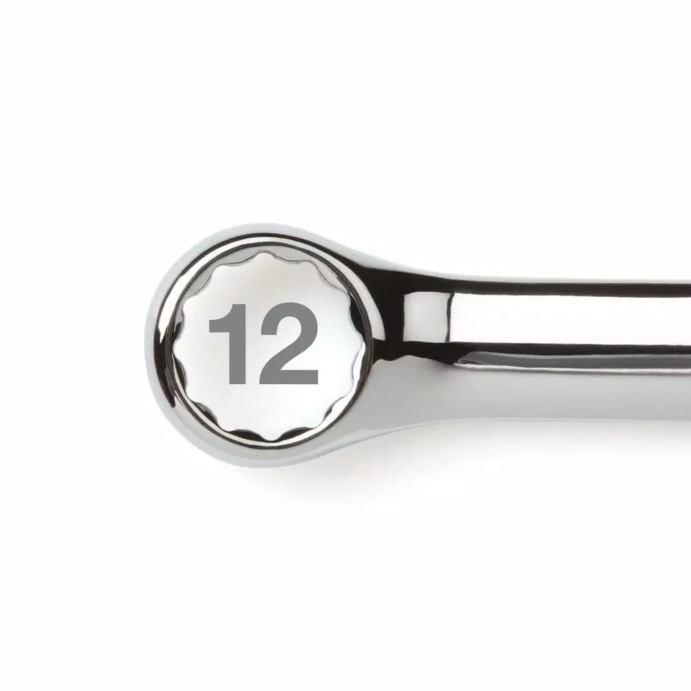 TEKTON 1-1/8 in. Combination Wrench, 12-Point Box End, Chrome Vanadium Steel