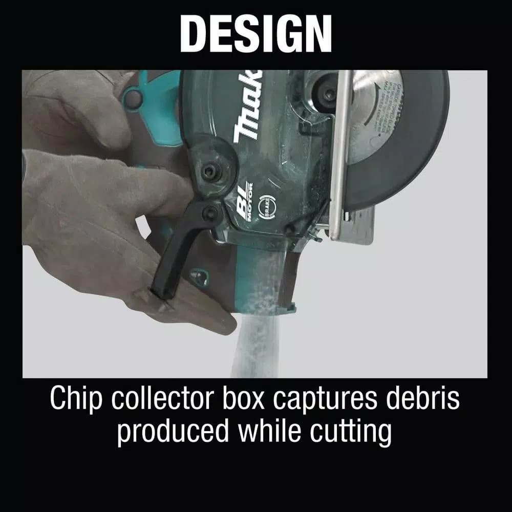 Makita 18V LXT Brushless 5-7/8" Metal Cutting Saw Kit with 5.0Ah Battery & Charger