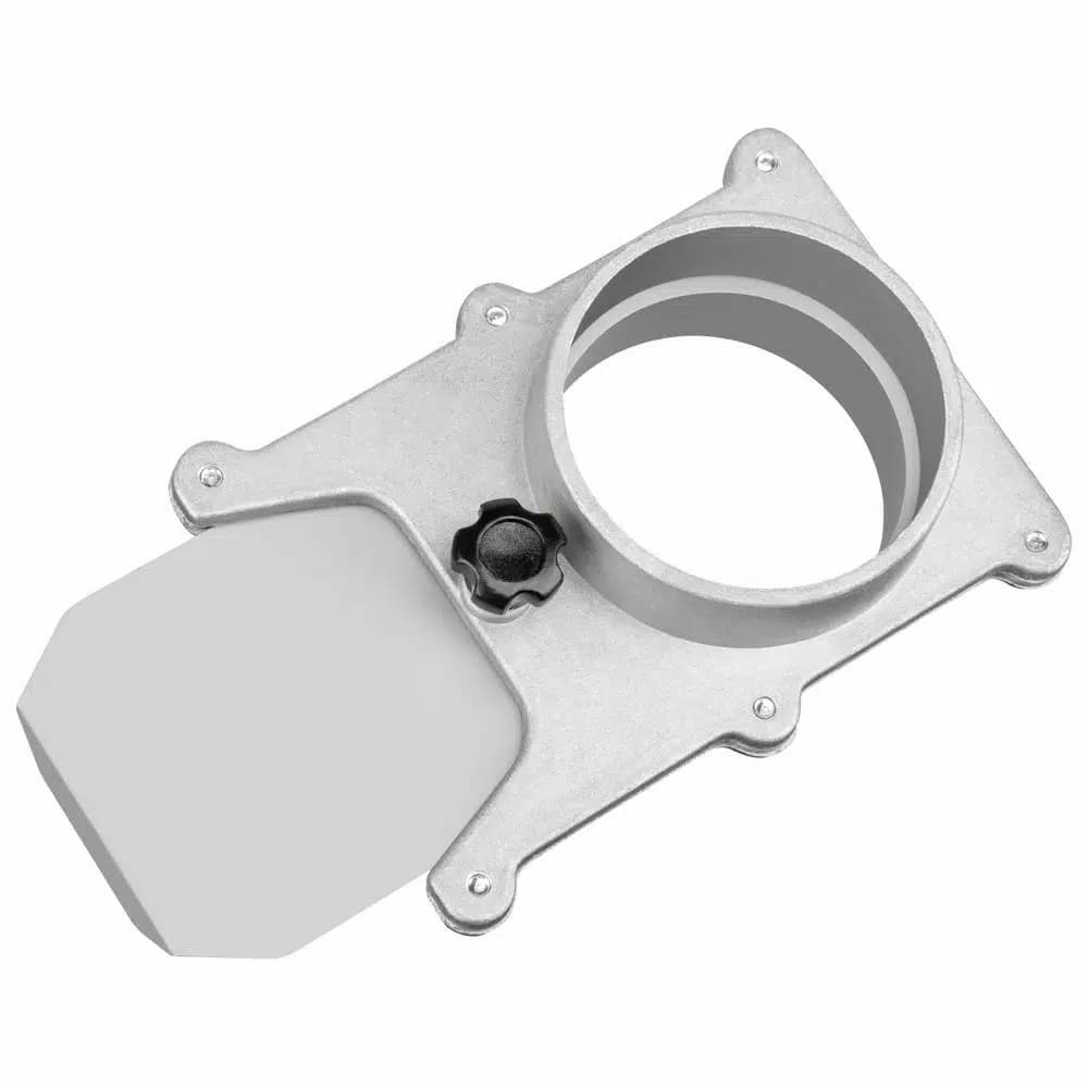 POWERTEC 5 in. Aluminum Blast Gate for Dust Collection Systems