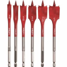 Hilti High Speed Wood Spade Bit Set, 6-Piece thumbnail 4