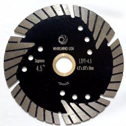 Whirlwind USA 4-1/2 in. Turbo Segmented Diamond Saw Blade for Granite, Marble, and Concrete thumbnail 1
