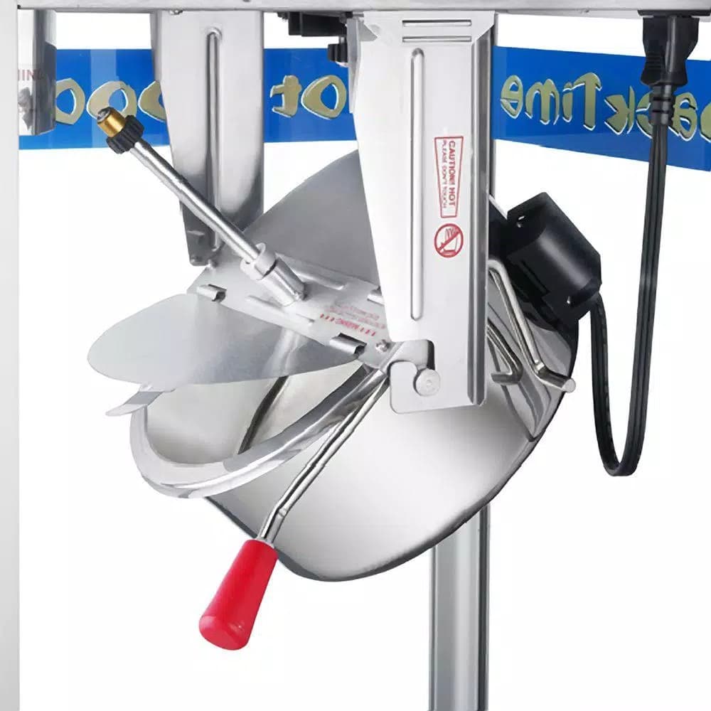 Great Northern Pop Heaven 12 oz. Blue Countertop Popcorn Machine, 1350W Commercial Quality Popper