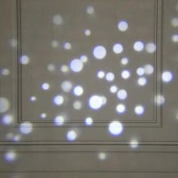 LUMABASE White Dots LED Projector Light - Rotating Confetti Effect for Indoor and Outdoor Use thumbnail 4