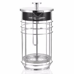 GROSCHE Madrid 3-Cup French Press Coffee and Tea Maker, Chrome Housing with Borosilicate Glass thumbnail 5