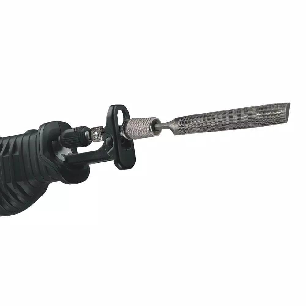 ReciproTool Metal File Half-Round Reciprocating Saw Accessory for Filing and Deburring