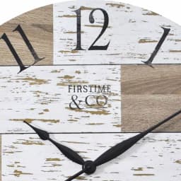FirsTime and Co. Harper Pallets 27 in. Rustic Wall Clock thumbnail 3