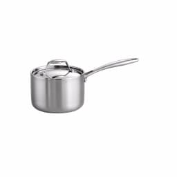 Tramontina 2 Qt Tri-Ply Clad Stainless Steel Sauce Pan with Lid thumbnail 1
