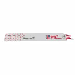 Milwaukee TORCH 9 in. 18 TPI Metal Cutting Reciprocating Saw Blades, 5-Pack thumbnail 2