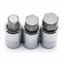 Husky 1/2 in. Drive Hex and Torx Bit Socket Set, 9-Piece thumbnail 3
