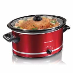 Hamilton Beach 8 Qt. Extra-Large Capacity Slow Cooker, Red thumbnail 1