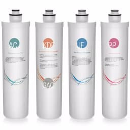 iSpring CU-A4 Ultrafiltration Replacement Filter Pack, 4-Piece Under Sink Water Filtration Set thumbnail 1