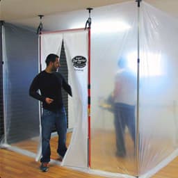 Fastcap 3rd Hand Reusable Magnetic Dust Barrier Door System thumbnail 3
