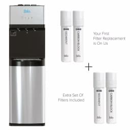 Brio Tri-Temp 2-Stage Bottleless Water Cooler with UV Self-Cleaning and Filtration, Stainless Steel thumbnail 2