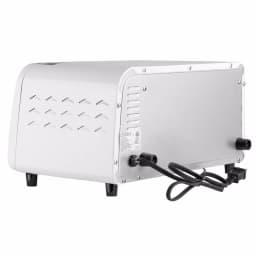 Courant 4-Slice White Countertop Toaster Oven with Bake and Broil Functions thumbnail 2