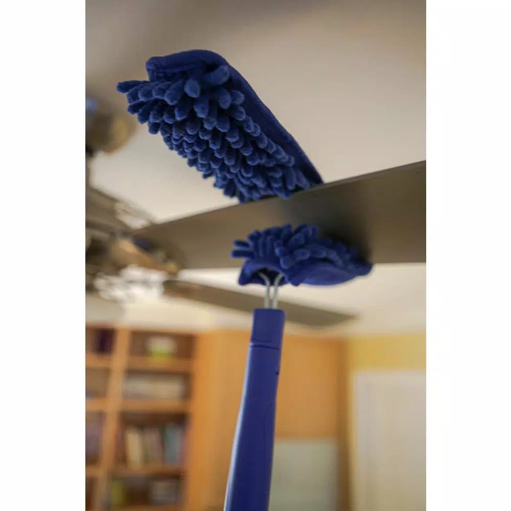 Ettore MicroSwipe Microfiber Ceiling Fan Duster with Click-Lock Feature