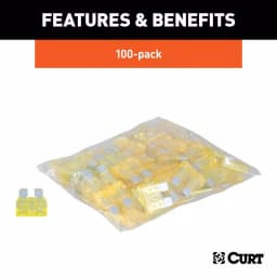 CURT 20-Amp ATC Universal Fuses, 100-Pack thumbnail 2