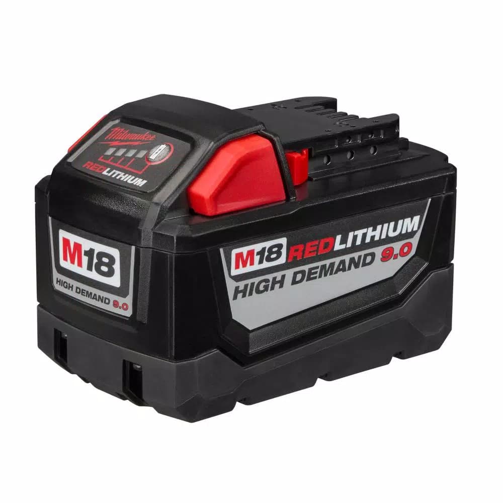 Milwaukee M18 FUEL 4-1/2 in./5 in. Cordless Angle Grinder Kit with (2) 9.0 Ah Batteries & Rapid Charger