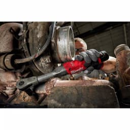 Milwaukee M12 FUEL 12V Cordless 3/8 in. Impact Wrench and Ratchet Combo Kit (Tool-Only) thumbnail 4