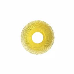 Dedeco Sunburst 6 in. TC Radial Discs, 80-Grit Coarse, 1 in. Arbor, 40-Pack thumbnail 1