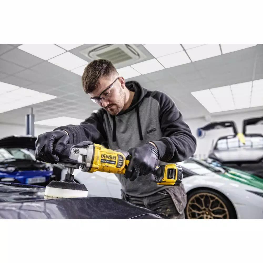 DEWALT 20V MAX XR Cordless Brushless 7 in. Variable Speed Rotary Polisher (Tool-Only)