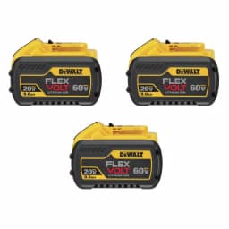 DEWALT FLEXVOLT 20V/60V MAX Lithium-Ion 9.0 Ah Battery Pack (3-Pack) thumbnail 1
