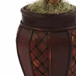 Nearly Natural 44 in. Artificial Ficus Tree with Decorative Wicker Planter thumbnail 3