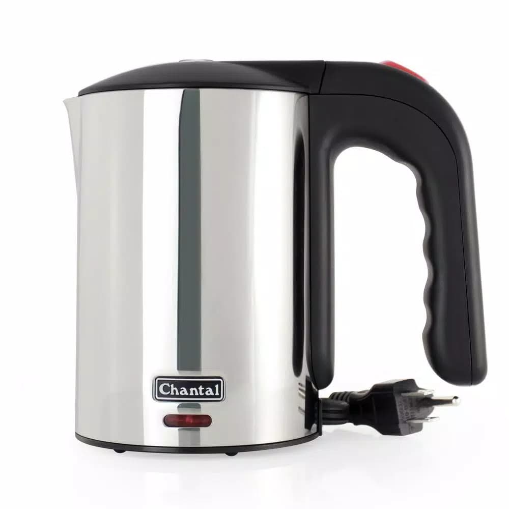 Chantal Colbie Ekettle 2.5-Cup Stainless Steel Electric Kettle, 1000W, Polished Stainless Steel