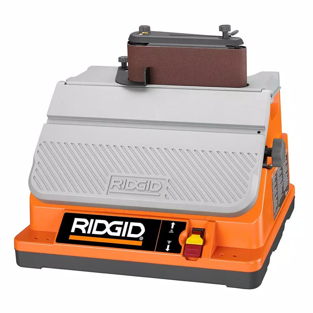 RIDGID Oscillating Edge and Belt Spindle Sander, 5 Amp, 4 in. x 24 in.