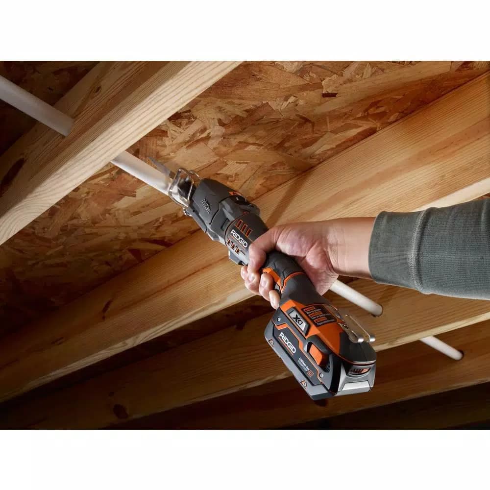 RIDGID JobMax Reciprocating Saw Attachment, 18V Cordless, Tool Only