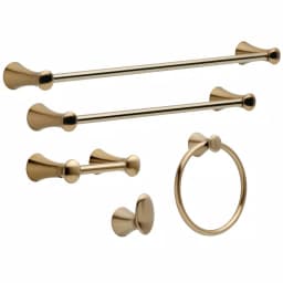 Delta Lahara 18 in. Towel Bar, Champagne Bronze thumbnail 5