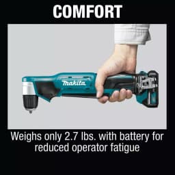 Makita 12V MAX CXT Lithium-Ion Cordless 3/8 in. Right Angle Drill Kit (2.0 Ah) thumbnail 7