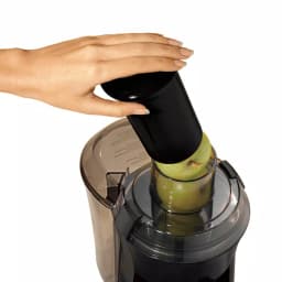 Hamilton Beach Big Mouth 800-Watt Centrifugal Juice Extractor, 3-in Feed Chute, Black thumbnail 8