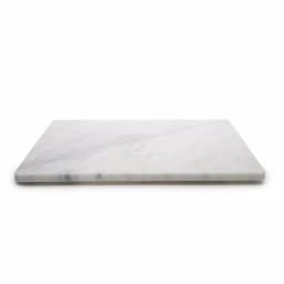 Fox Run White Marble Pastry Board, 16 x 20 inch Rectangle Rolling Surface thumbnail 2