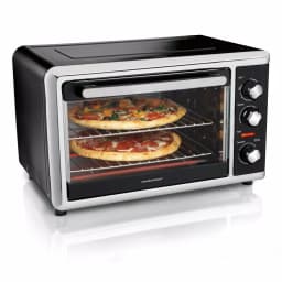 Hamilton Beach Countertop Convection Oven with Rotisserie, Black thumbnail 1
