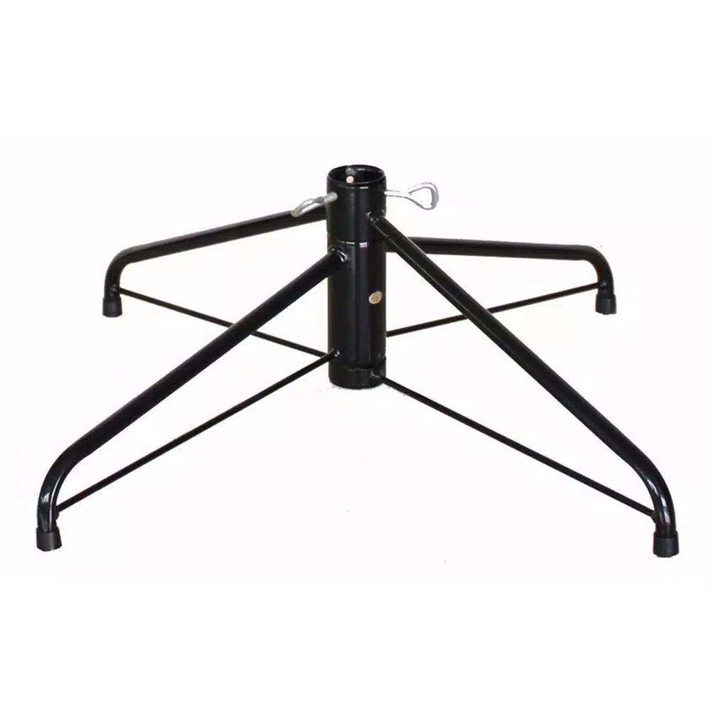 Puleo International Metal Folding Christmas Tree Stand for 6.5 to 8 ft. Trees