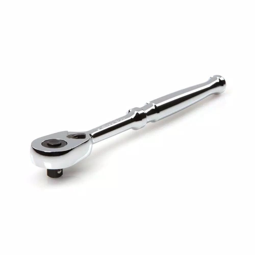 Tekton 1/4 Inch Drive x 6 Inch Quick-Release Ratchet, 90-Tooth Ultra-Compact Design