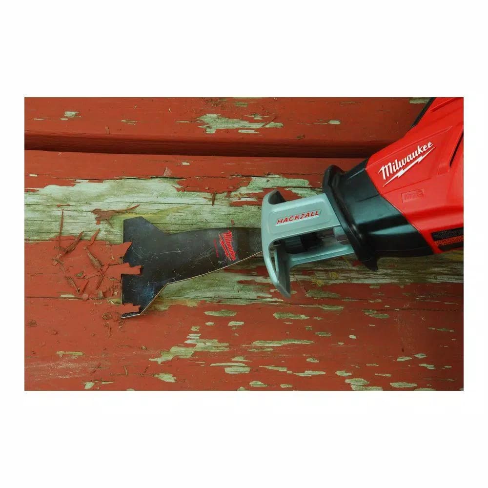 Milwaukee 3 in. Scraper Reciprocating Saw Blade, Multi-Purpose Steel