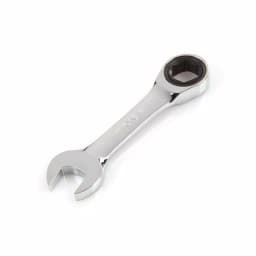 TEKTON 13 mm Stubby Ratcheting Combination Wrench, 6-Point Box End thumbnail 1