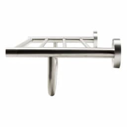 ALFI BRAND AB9538-BN 25.75 in. Modern Wall Mount Towel Rack with Shelf, Brushed Nickel thumbnail 6