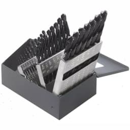 Klein Tools 29-Piece High Speed Steel Regular Point Twist Drill Bit Set thumbnail 1
