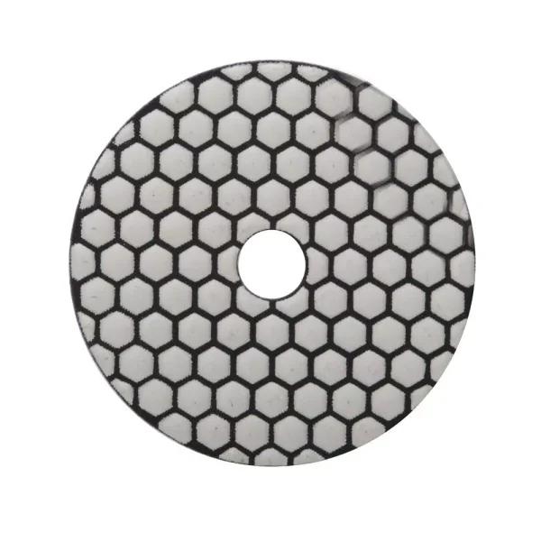 Rubi 4 in. 1500 Grit Resin Dry Polishing Pad for Engineered Stone, Concrete, Marble & Granite