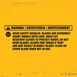 DEWALT Folding Retractable Utility Knife with Metal Body and Blade Storage thumbnail 12